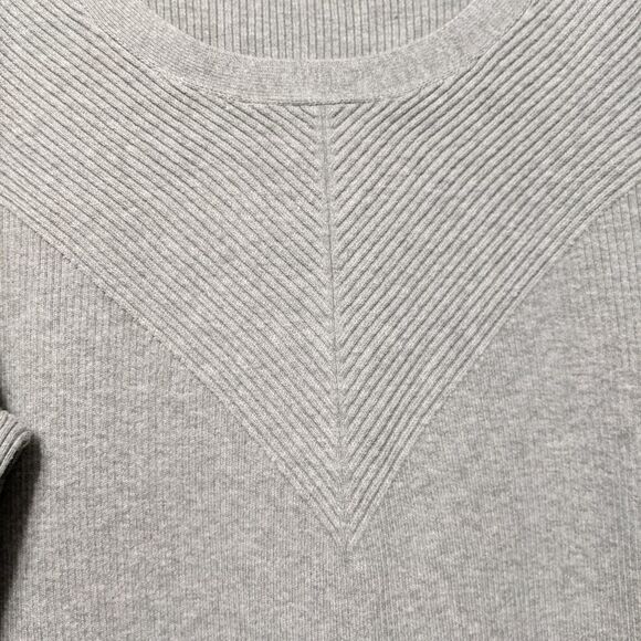 TALBOTS Ribbed Cotton Modal Sweater L - Picture 2 of 6